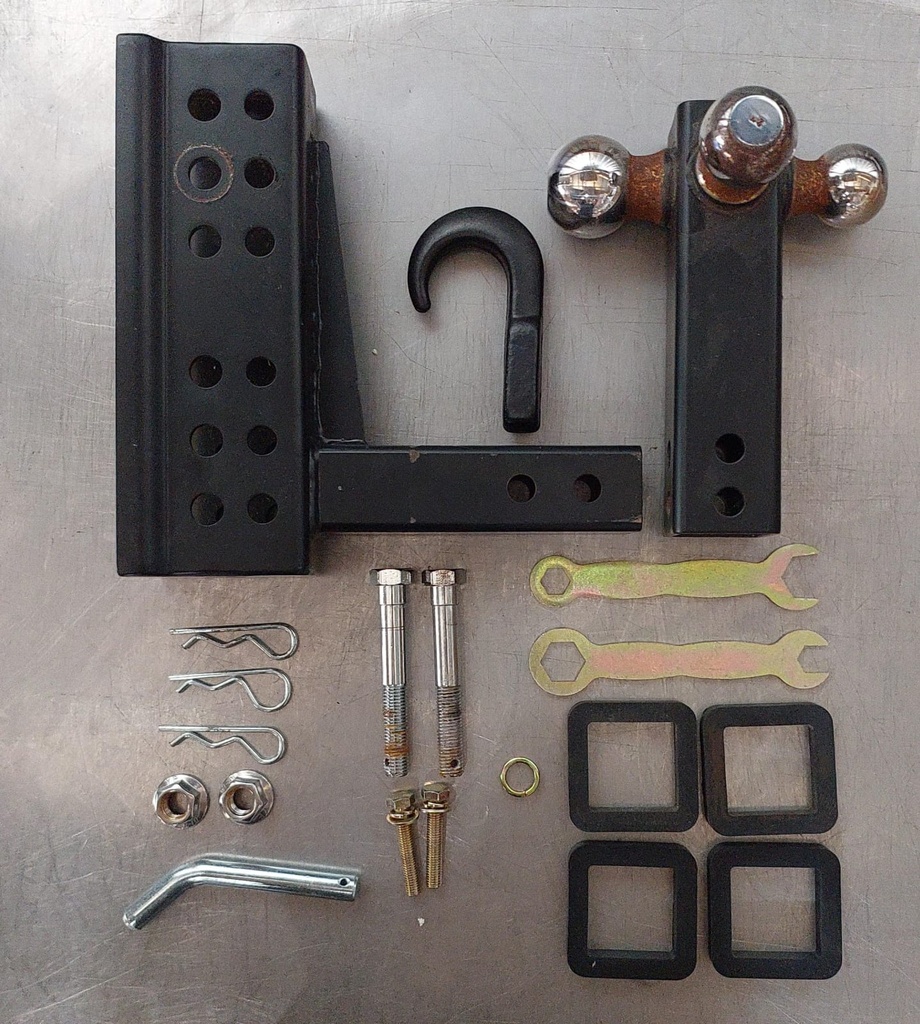 Enganche de remolque de altura de 29.5cm ancho de 9cm de 2″