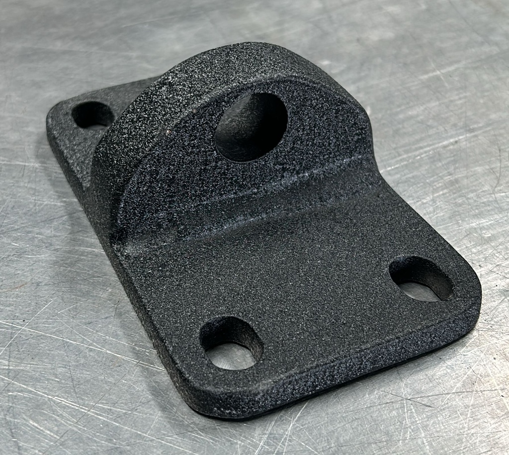 Base de grillete 6 1/2" de largo y 4" de alto