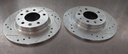 Discos traseros perforados para Mazda 6 / Ford Fusion 2006-2012
