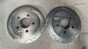 Discos traseros perforados / sólidos para Jeep Wrangler TJ 2003-2006 / Liberty 2003-2007.