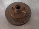 Disco delantero ventilado perforado para Chevrolet Blazer / S10 Blazer / GMC Jimmy / Sonoma / Isuzu Hombre 1995-1999
