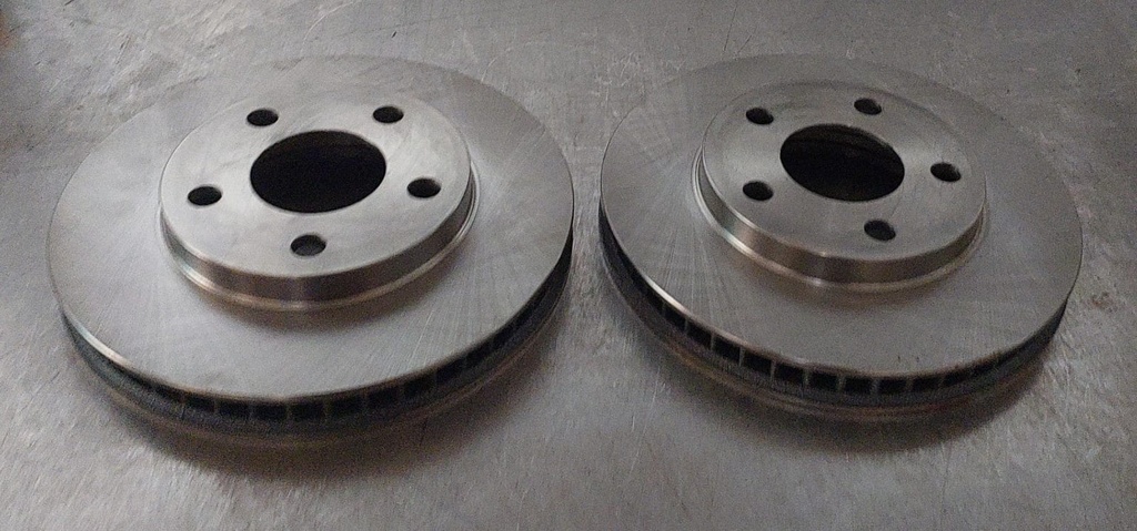 Dicos delanteros solidos ventilados para Chevrolet Venture 1997-2005