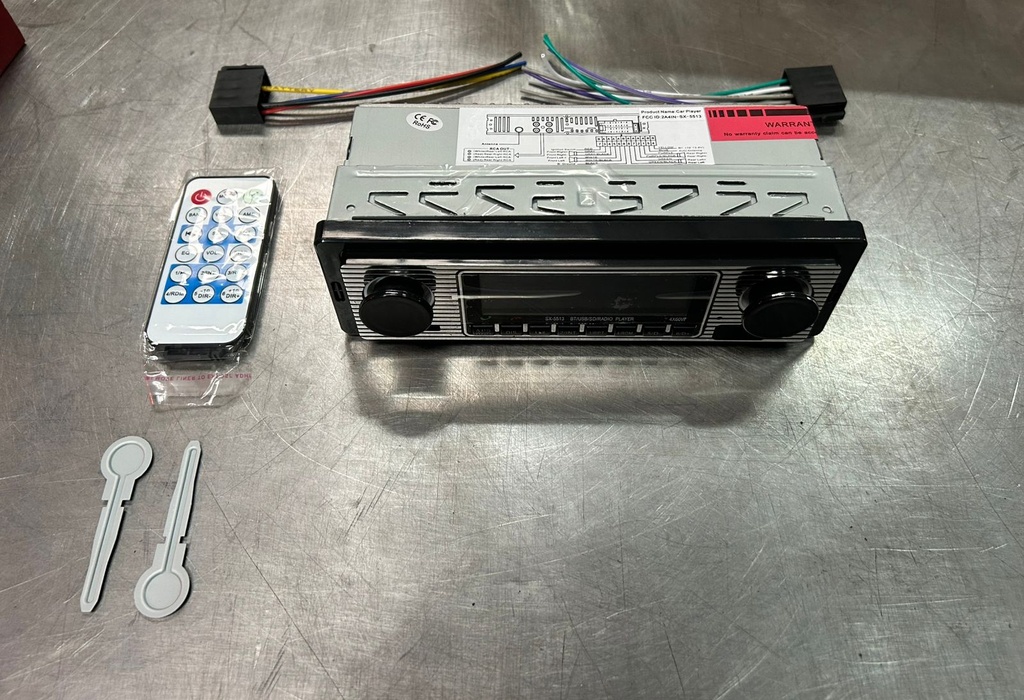 Radio Clásico Bluetooth 7 pulgadas