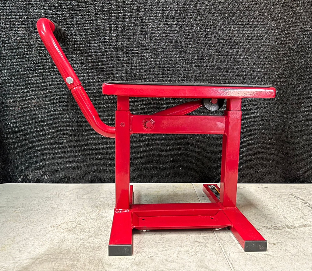 Gata con capacidad de hasta 330lbs de carga para motocicleta de motocross o enduro.