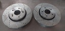 Discos delanteros ventilados perforados para Acura RDX / ILX 2013-2022