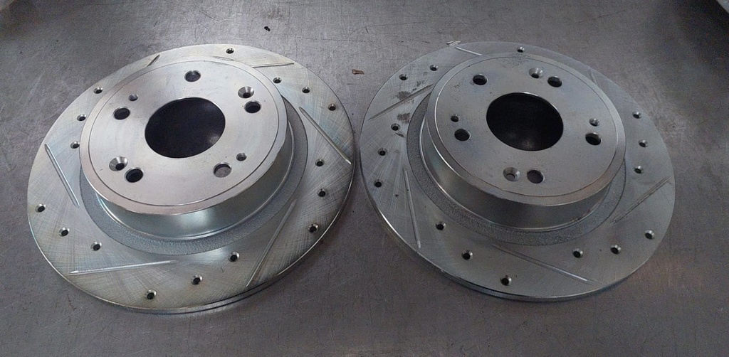 Disco traseros perforados solidos para Honda Accord 2008-2017  282mm