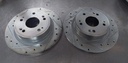 Disco traseros perforados solidos para Honda Accord 2008-2017  282mm