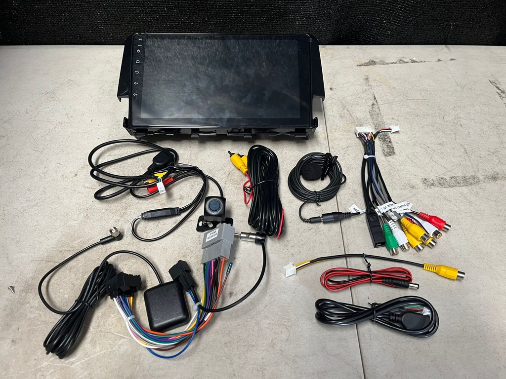 Radio Pantalla 9" con android 13 / 1G+32G Carplay inalámbrico y Android Auto / Navegación GPS y conexión WiFi para Honda Civic 2016-2020.