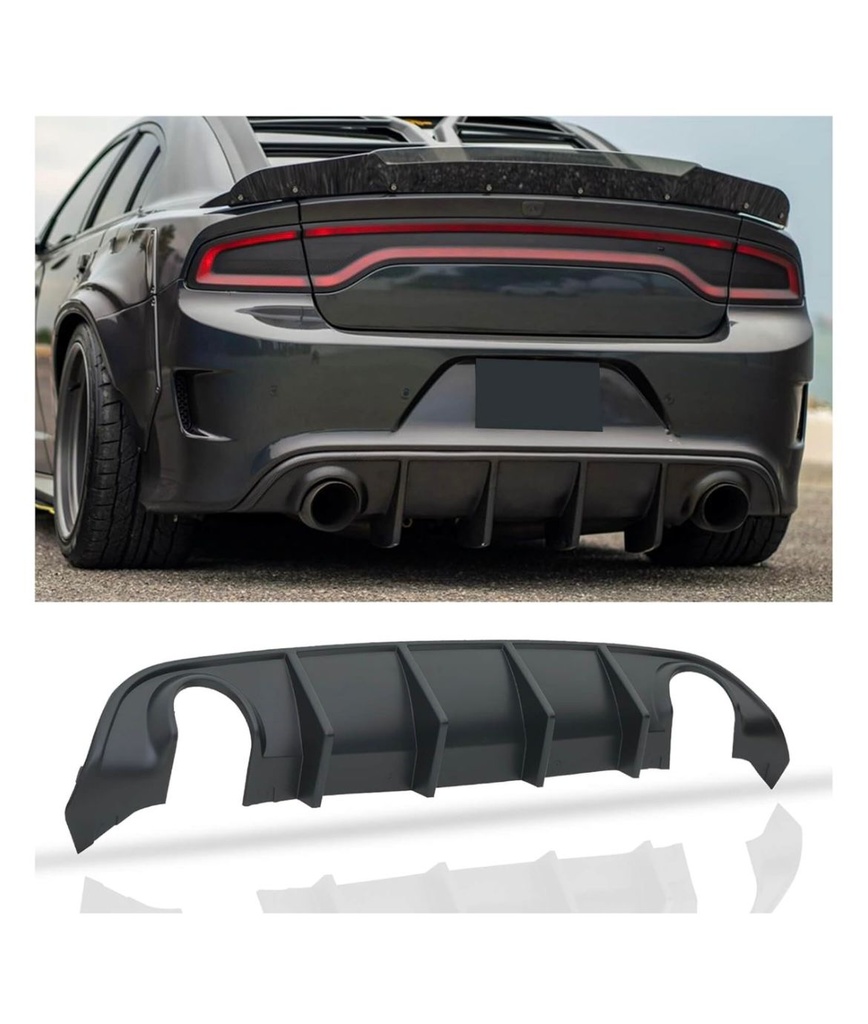 Difusor trasero para Dodge Charger SRT 2015 al 2024