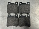Pastillas de freno traseras para Mercedes-Benz C32 AMG 2002-2004 / C36 AMG 1996-1997 / CLK55 AMG 2001-2004 / CLK550 2007-2009 / C55 AMG 2005-2006.