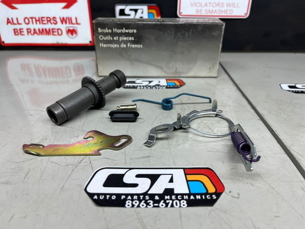 Kit de Ajuste de Frenos (Tambor Trasero izquierdo) Ford F250 1967-1999 / F350 1967-2008 / Dodge Ram 2500 2000-2001 / 3500 2000-2003.