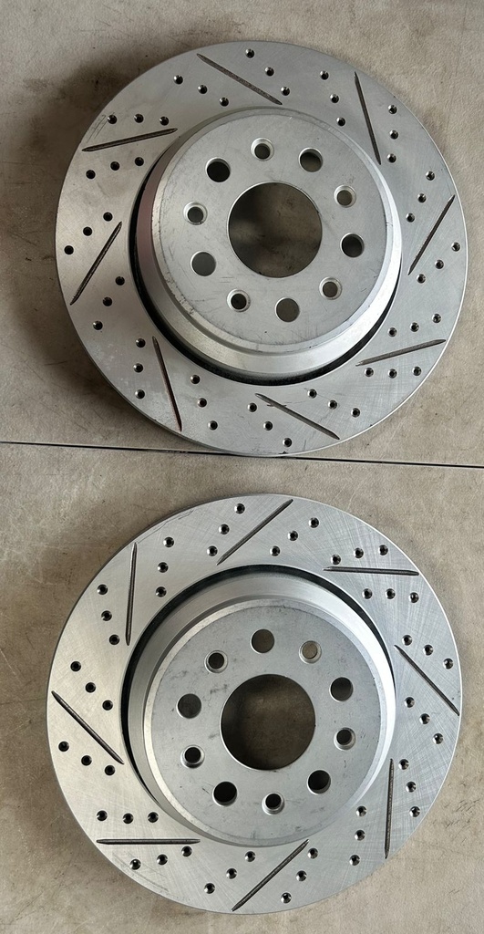 Discos traseros Perforados / Ventilados para Maserati Ghibi 2014 al 2016 Díametro (320mm)
