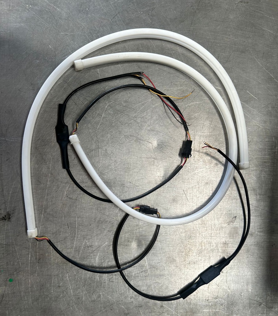 Tiras LED para luces delanteras o traseras (Blanca y Amarillo)