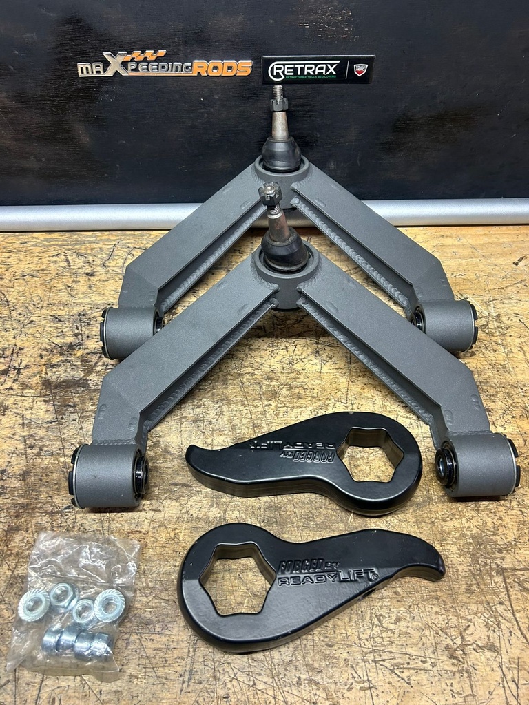 Tijeretas de levante 0 a 2.25" pulgadas para Chevrolet / GMC / Silverado / Sierra 2500HD / 3500HD 2011 al 2019