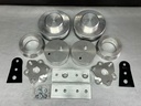 Kit de Calzas de levante a 4" para Dodge Ram 1500 4WD 2009-2025.