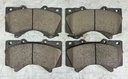 Pastillas delanteras ceramicas para Toyota Land Cruiser 2008 al 2021 / Sequoia 2008 al 2022 / Tundra 2007 a 2021