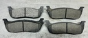 Pastillas de freno traseras ceramicas para Ford F150 1996 al 2003 / F250 1997 a 1999 / F250 Super Duty 2001 / Expedition 1997 al 2002