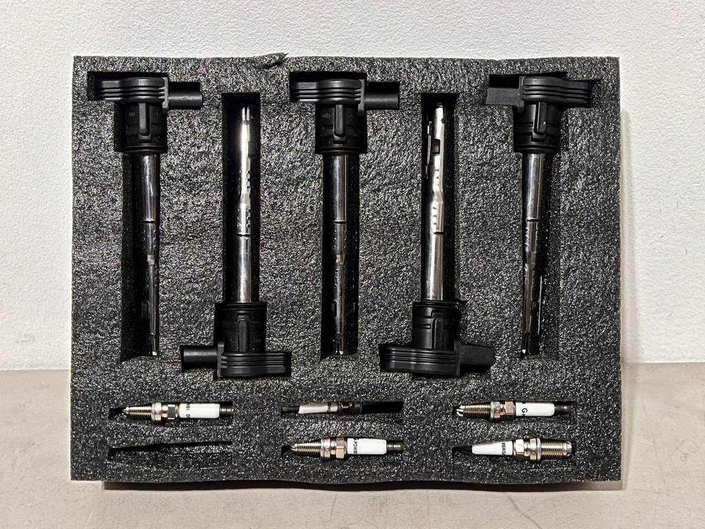 Juego de bobinas de encendido para Volkswagen Jetta L5 2.5L 2008-2014 / Golf L5 2.5L 2010-2014 / Passat L5 2.5L 2012-2014 / Bettle L5 2.5L 2008-2014.