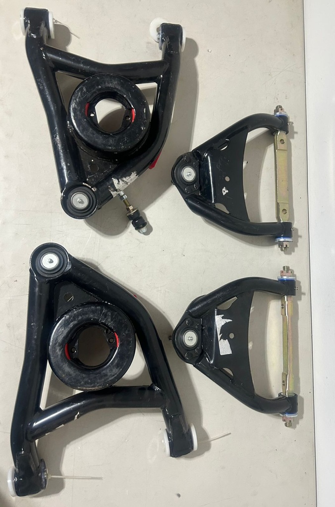 Tijeretas superiores y inferiores tubulares para Chevrolet A Body Chevelle / Malibu / Monte Carlo / El Camino / Pontiac GTO 1964 a 1972