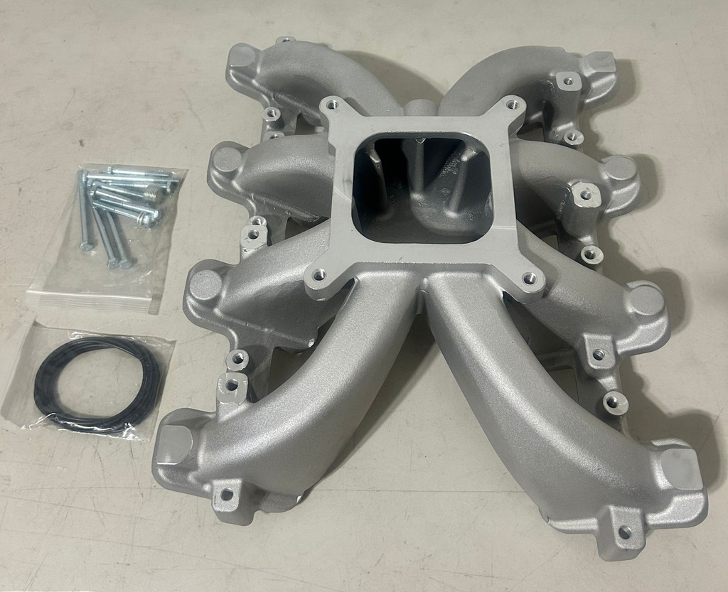 Admisión aluminio para carburador GM LS1 / LS2 / LS6 4.8L / 5.3L / 5.7L / 6.0L 1997 al 2007