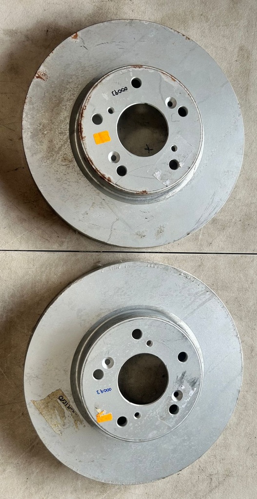Discos delanteros Ventilados para Honda Accord 2013 al 2017 / HR V 2016 al 2022 Diámetro: (294mm)