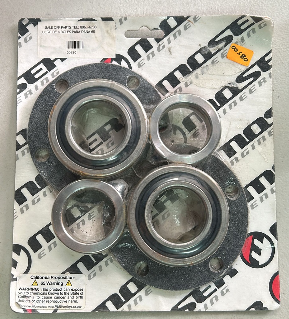Juego de roles de eje Dana 60 / Chrysler 8.75 / Sin anillos de presión