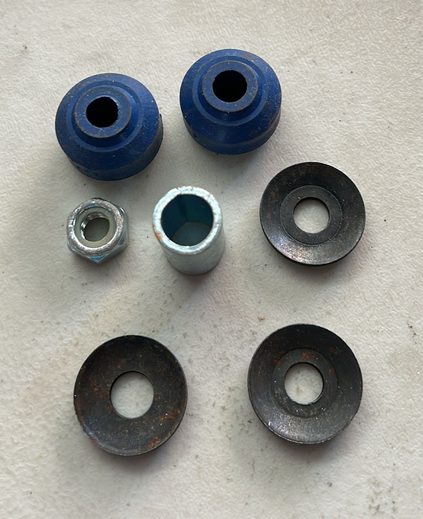 Kit de reparacion barra estabilizadora Jeep Cherokee 1984 al 2001 Comanche 1986 a 1992 Grand Cherokee 1993 a 1995 Wagoner 1984 a 1990