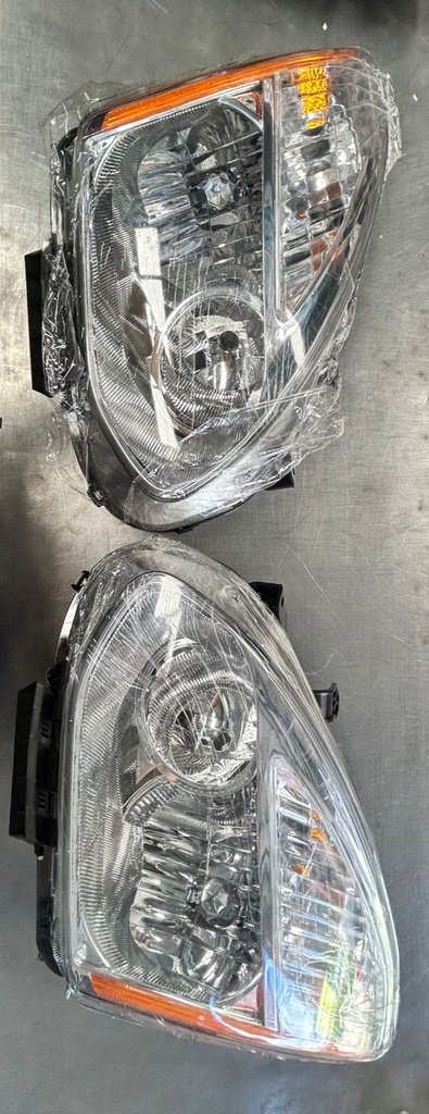 Luces delanteras CROMADOS  NISSAN ROGUE 2008 al 2013