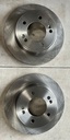 Discos trasero Sólidos para Hyundai Elantra 2011 al 2020 / Elantra GT 2013 al 2020 / Veloster 2012 al 2017 / Kia Forte 2014 al 2024 / Soul 2014 al 2024