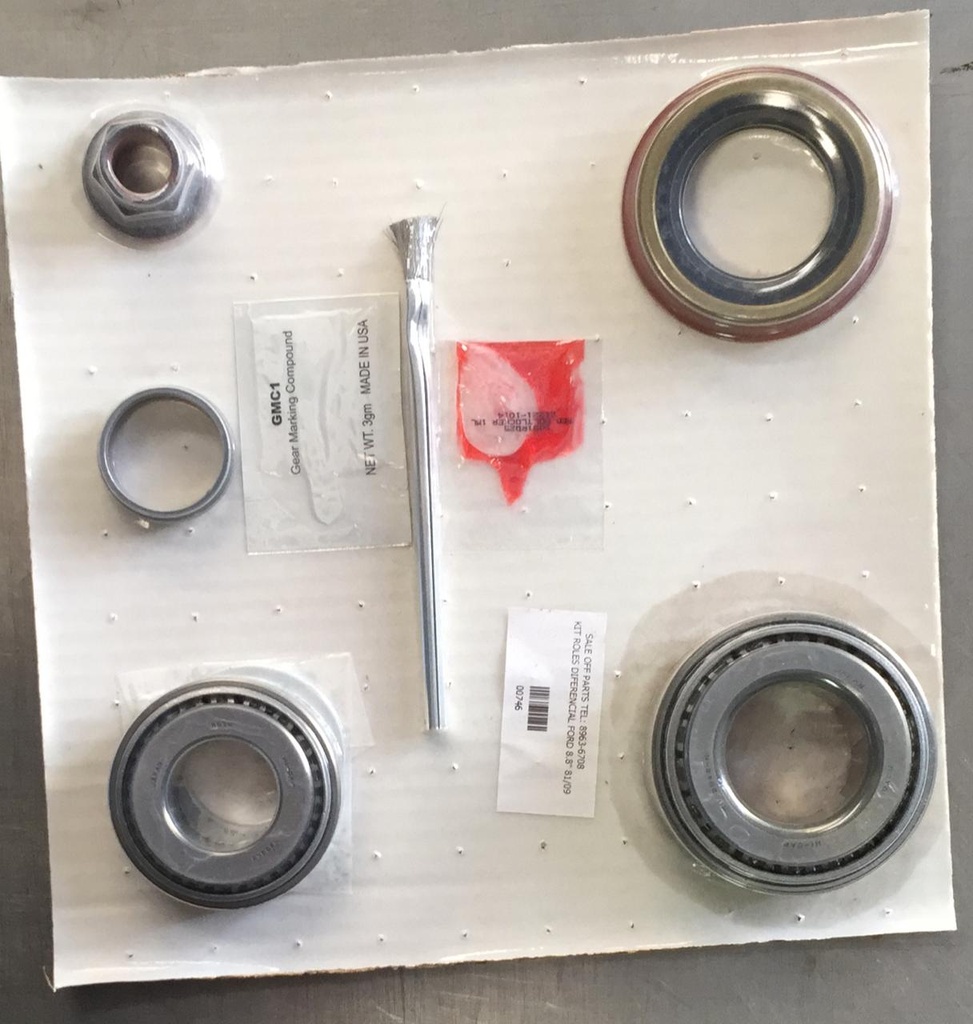 KIT ROLES DIFERENCIAL FORD 8.8" 81/09