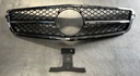 Parrilla (AMG Style-Chrome Black) para Mercedes Benz W204 Clase C / C250 / C300 / C350 2008-2014.