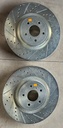 Discos de freno delanteros Perforados / Ventilados para Nissan 350Z 2006 al 2009 / 370Z 2009 al 2019 / Murano 2006 al 2014 / Máxima 2006 al 2023
