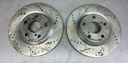 Discos delanteros Perforados / Ventilados para Toyota Rav4 2006 al 2018 / Camry 2007 al 2017 / Corolla IM 2017 al 2018 / Lexus ES350 2007 al 2018 / ES300H 2013 al 2018