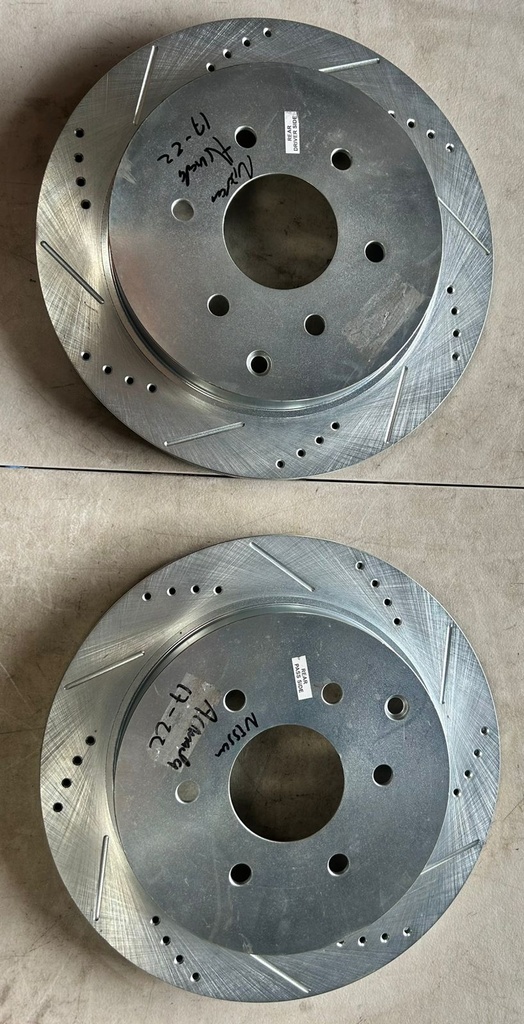 DISCOS TRAS VENTILADOS/PERFORADOS NISSAN ARMADA 17/22