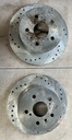 Discos traseros Perforados para Toyota Avalon 2013 al 2018 / Camry 2012 al 2017 / Lexus ES300H 2013 al 2018 / ES350 2013 al 2018