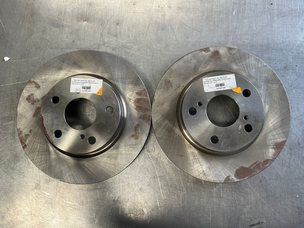 DISCOS DEL/VENTILADOS TOYOTA RAV4 06/18 PRIUS 12/17
