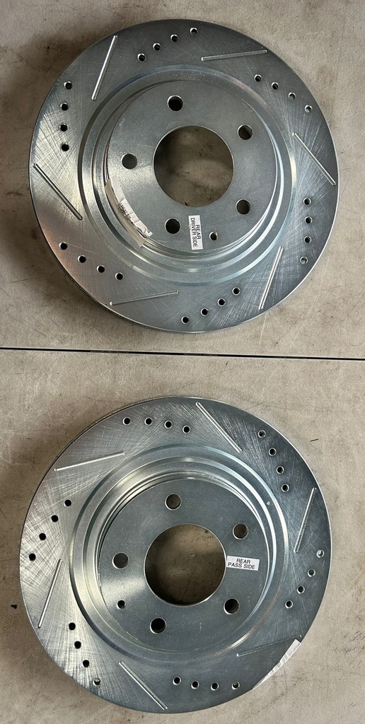 Discos trasero Perforados / Ventilados para Mazda RX7 1993 a 1995