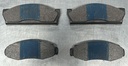 Pastillas delanteras ceramicas Jeep CJ5 1978 a 1981 / CJ7 1978 a 1981
