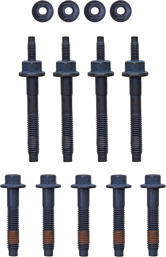 Tornillos de colector de escape para Dodge / Jeep 5.7 Hemi Durango 2004 al 2008 / Ram 1500 / 2500 / 3500 2003 al 2008 / Commander 2006 al 2008 / Grand Cherokee 2006 al 2008