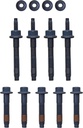 Tornillos de colector de escape para Dodge / Jeep 5.7 Hemi Durango 2004 al 2008 / Ram 1500 / 2500 / 3500 2003 al 2008 / Commander 2006 al 2008 / Grand Cherokee 2006 al 2008