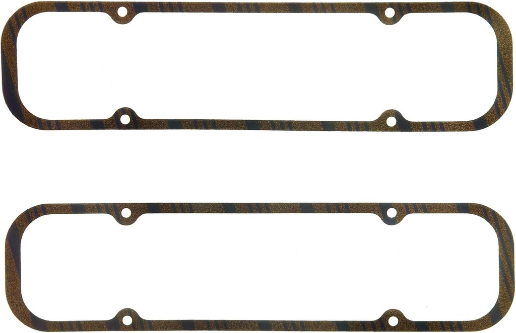 Empaques de tapa de válvulas para Pontiac 5.7L 350 / 6.4L 389 / 6.6L 400 / 6.9L 421 / 7.0L 428 / 7.5L 455 Firebird 1967 a 1981 / Grand Am 1973 a 1980 / Grand Prix 1962 a 1981 / Catalina 1955 a 1957