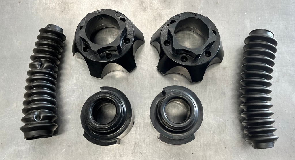 Kit de Calzas de Levante de 2" para Espirales Traseros de Jeep KJ Liberty 2002 2006