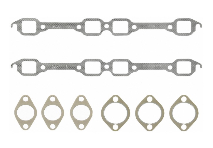 Set de empaques de Manifold para Motores Ford 4.8L V8 292cid / 4.4L V8 272cid / 3.9L V8 239cid / 4.2L V8 256cid / 5.1L V8 312cid 1954-1962.