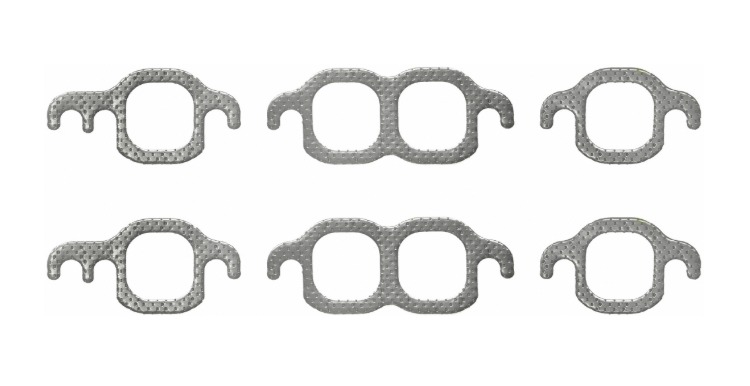 Empaques de Manifold para motores GM 5.3L V8 327cid 1962-1969.