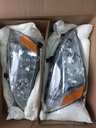 Luces delanteras cromadas para Honda Accord 2003 al 2007