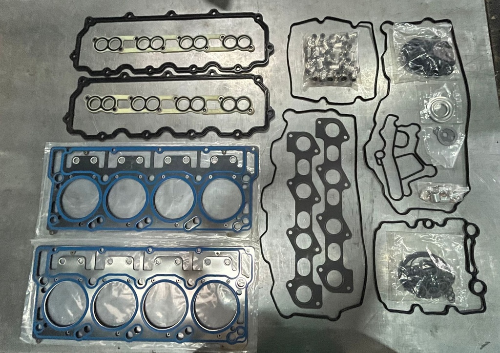Set de empaques de cabezote Ford 6.0L POWERSTROKE Turbo Diesel F250 / F350 / F450 / E350 / E450 2003-2006. (Motores fabricados de 2003 a 2006 hasta el 11 de enero).