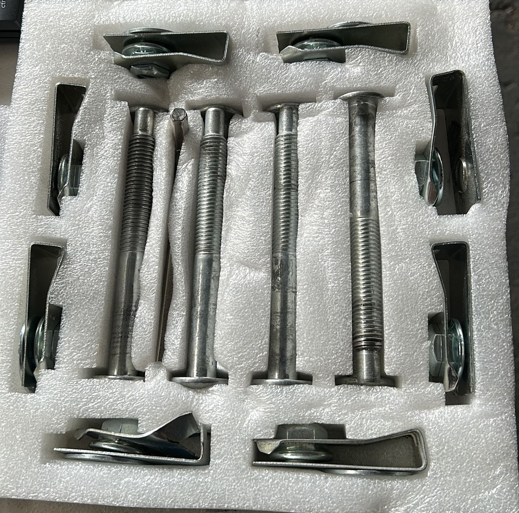 Juego de 6 tornillos, arandelas, tuercas capturadas de repuesto para Ford F-150 2006-2008 Lincoln Mark LT 1997-2013