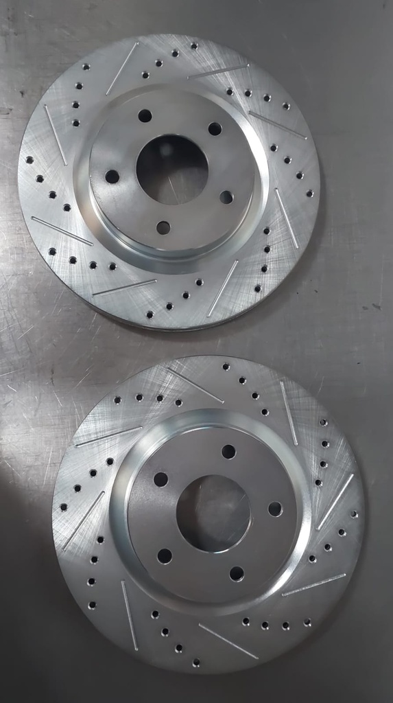Disco delantero perforado y ventilado para Nissan Infiniti 07-08