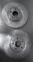 Disco delantero perforados y ventilados para Nissan infiniti G35/G37/G60 2003-2016