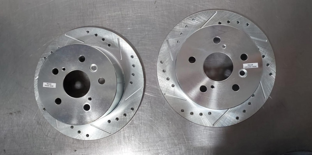 Disco trasero derecho y izquierdo para Toyota Camry/Avalon 2001-2005